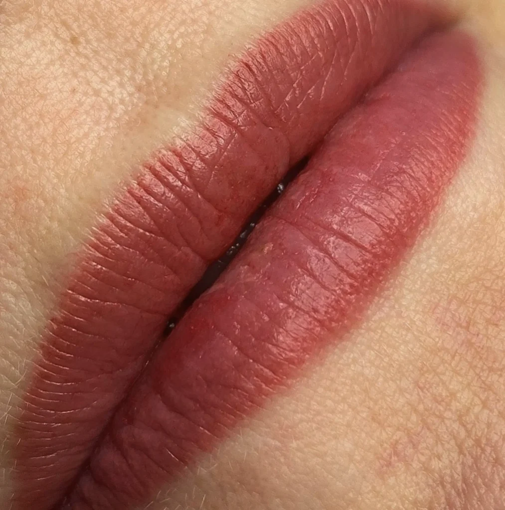 cosmetic lip tattoo