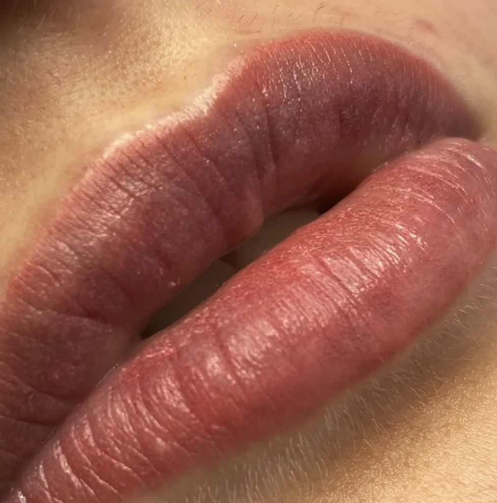 lip blush tattoo