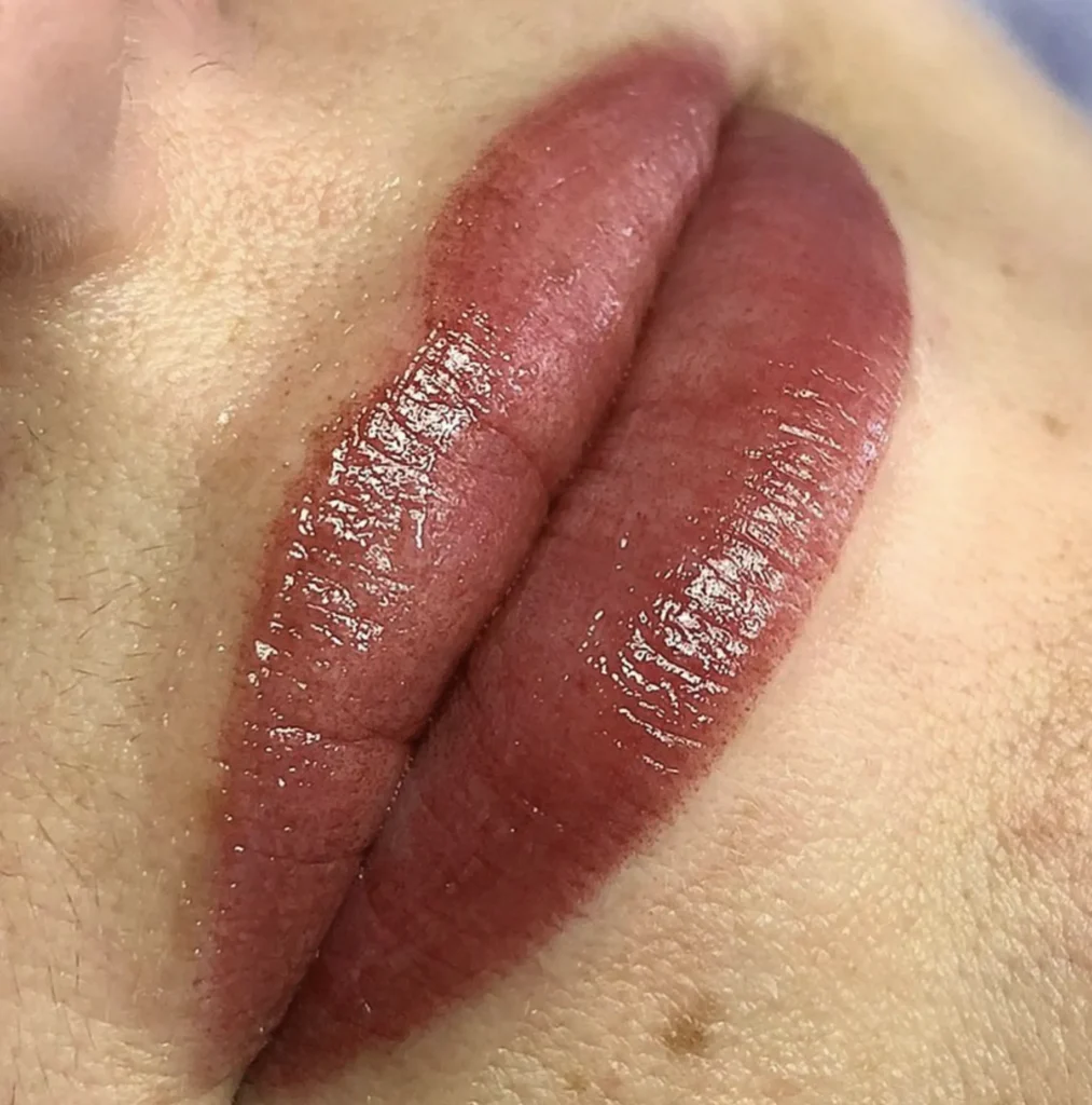 lip tattoo