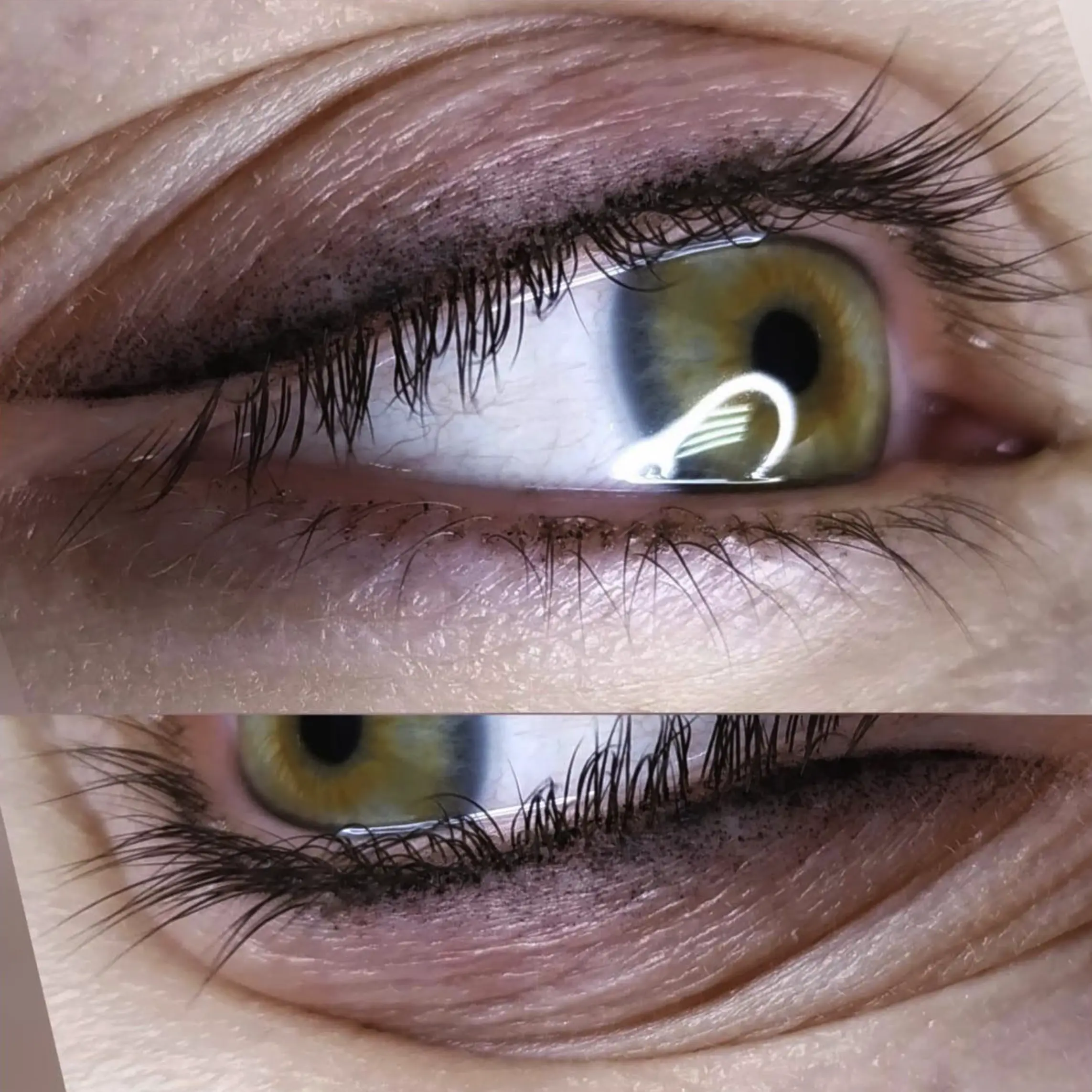 tattoo eyeliner before and after